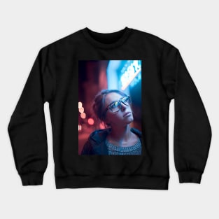 Neon Lights Crewneck Sweatshirt